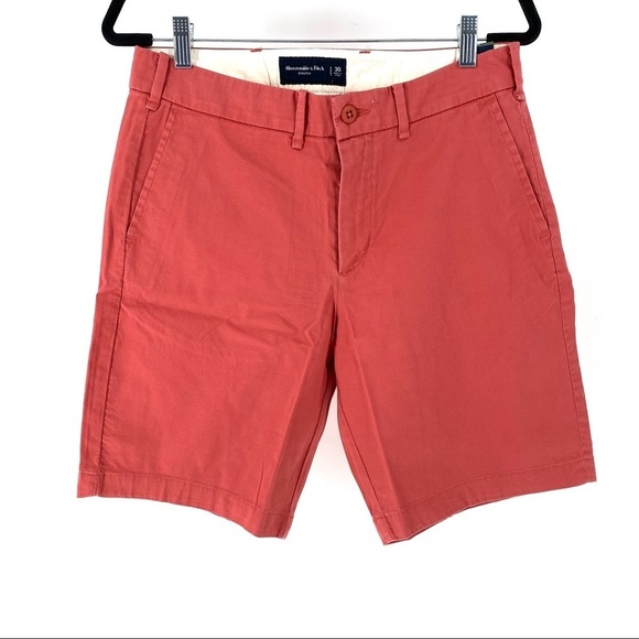Abercrombie & Fitch Men's Stretch Chino Shorts 30 - Picture 2 of 7